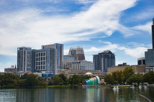 Downtown Orlando, Florida skyline