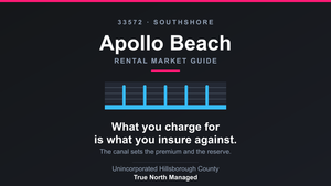 Apollo Beach cover: finger canals cut between rows of waterfront lots