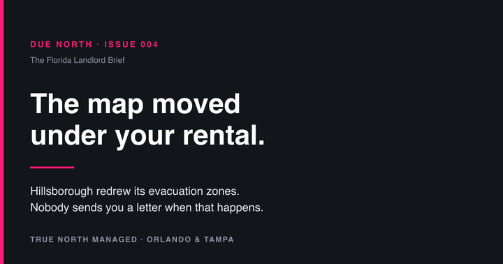 Due North issue 004 cover: the map moved under your rental