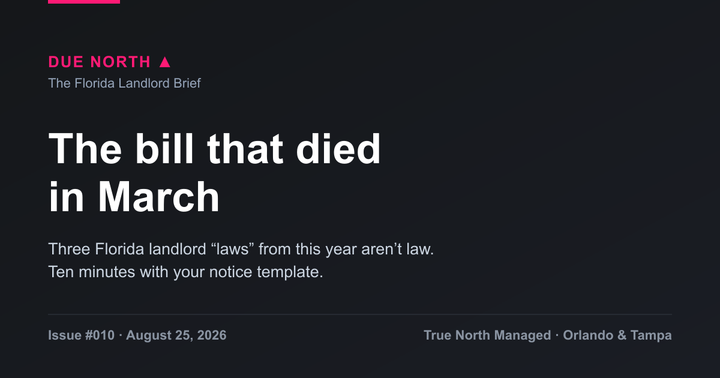 The bill that died in March
