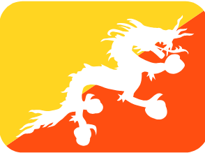 Flag of Bhutan 🇧🇹