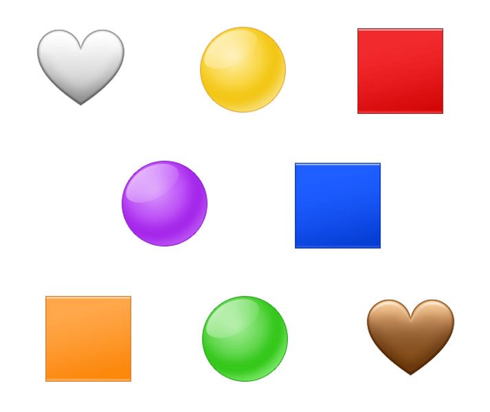 Emojipedia-Samsung-One-UI-1.5-Emoji-Changelog-Selection-Colored-Shapes