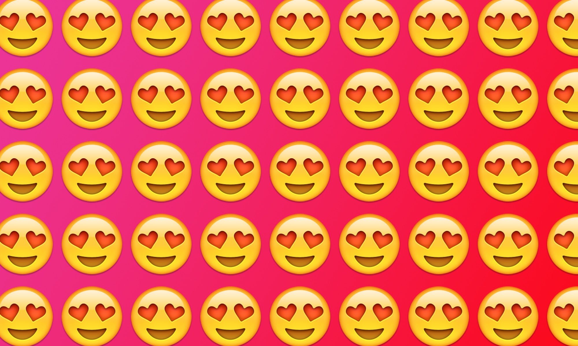 What Does The 😍 Smiling Face With Heart-Eyes Emoji Mean? [Emojiology]