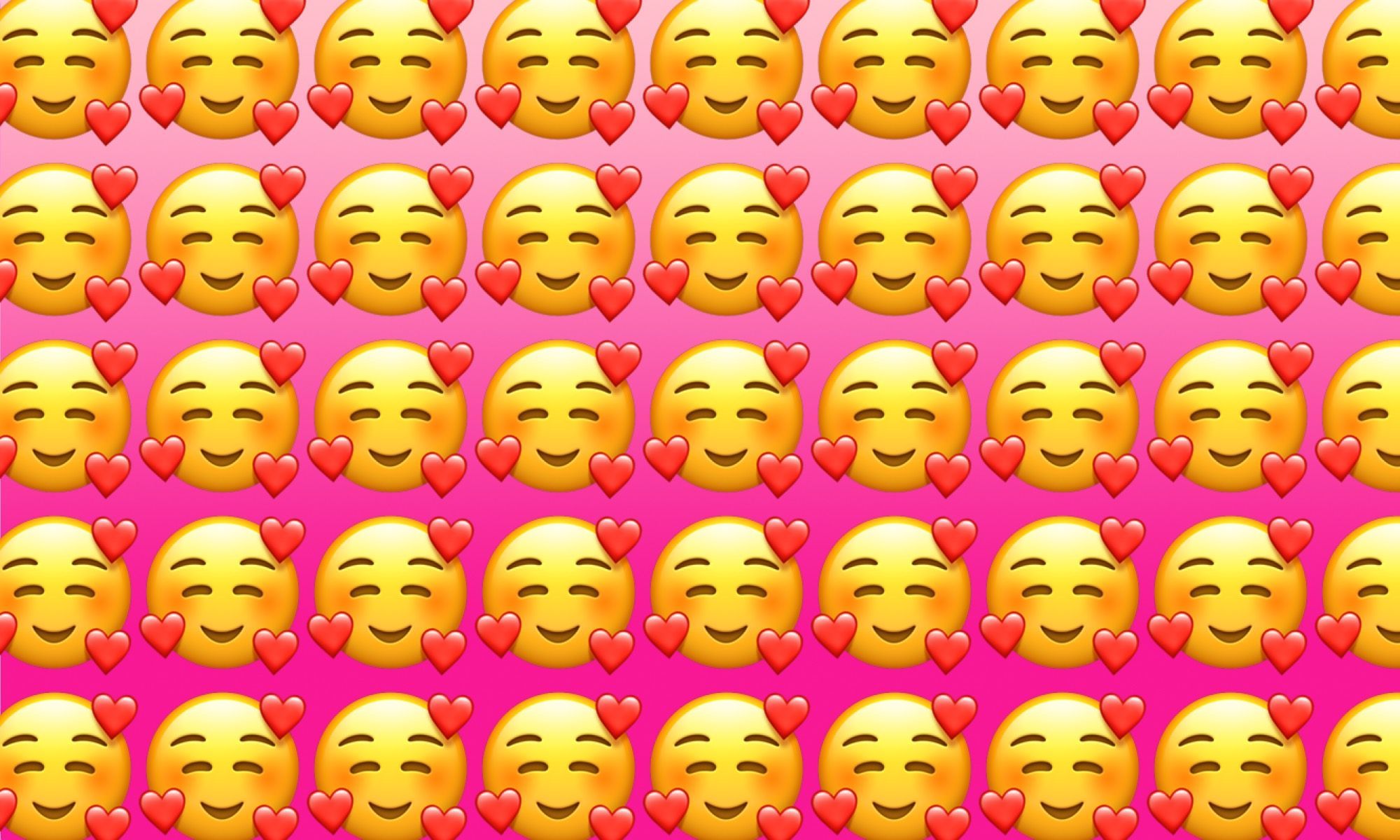 What Does The 🥰 Smiling Face With Hearts Emoji Mean? [Emojiology]
