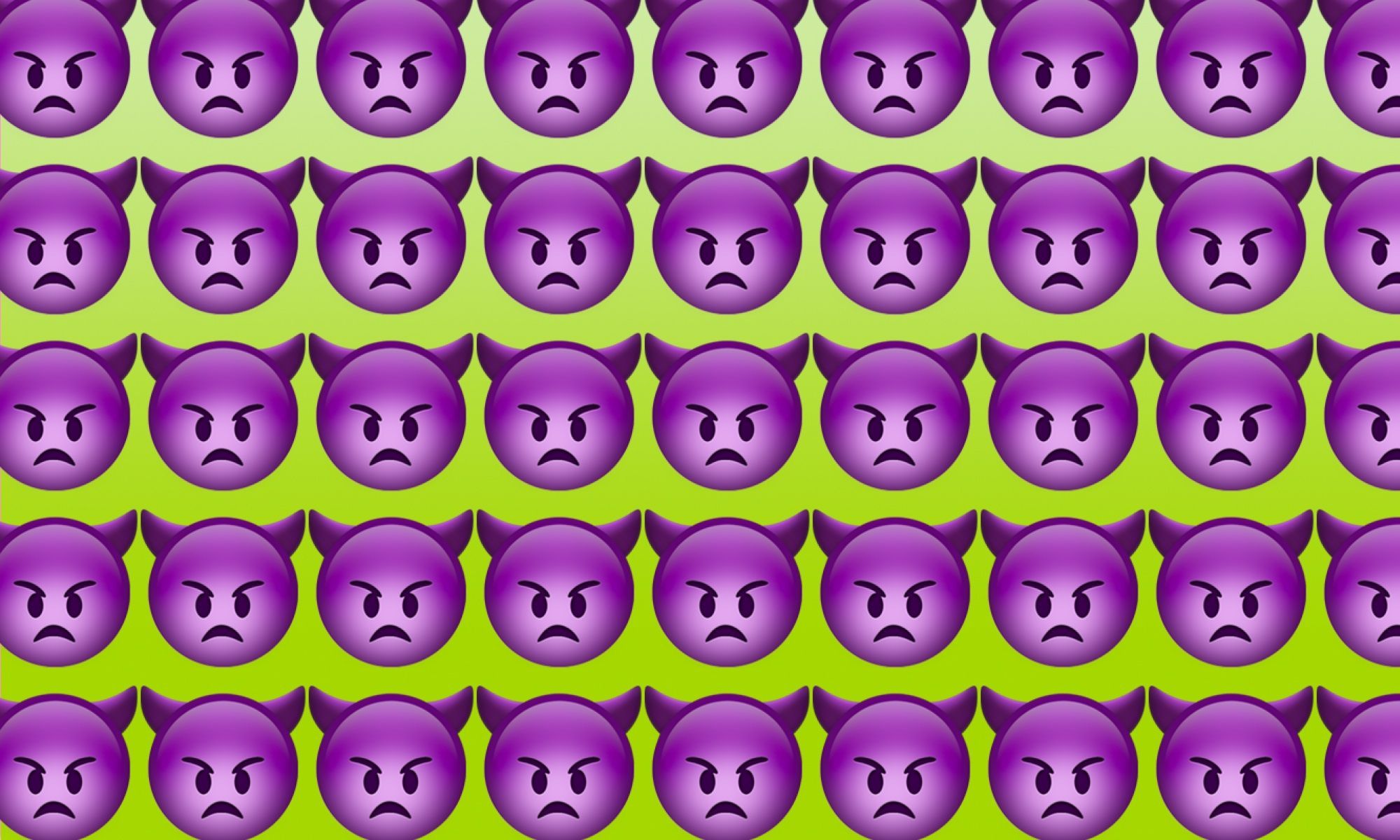 What Does The 👿 Angry Face With Horns Emoji Mean? [Emojiology]