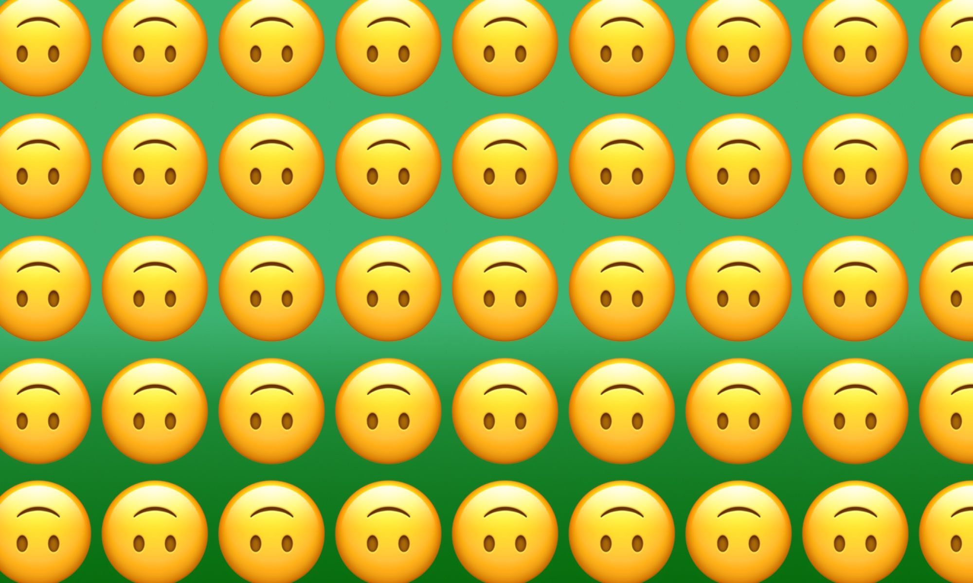 What Does The 🙃 Upside-Down Face Emoji Mean? [Emojiology]