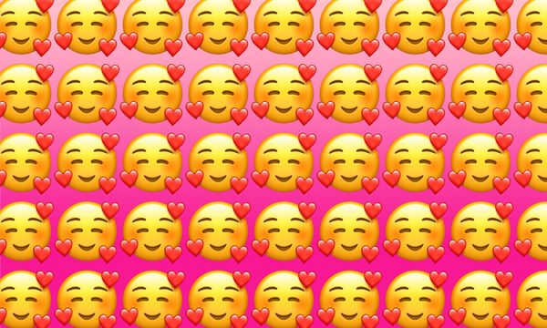 What Does The 🥰 Smiling Face With Hearts Emoji Mean? [Emojiology]