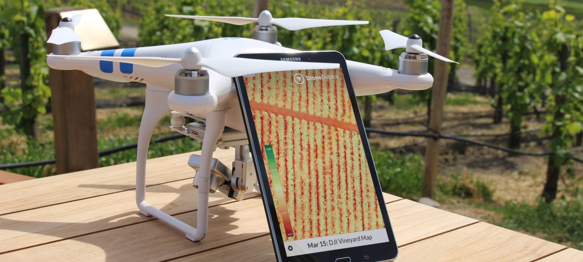 DroneDeploy Vineyard DJI no logo