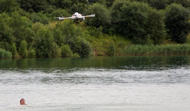 microdrones rescue