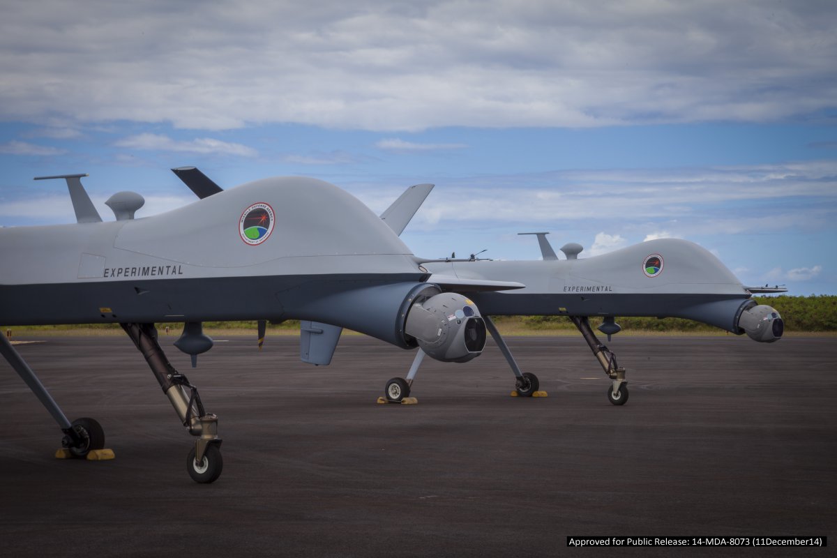 Predator B with targetting