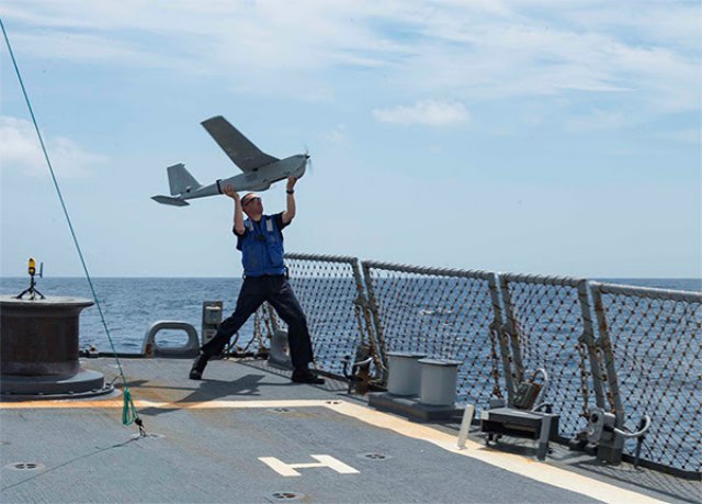 RQ-20B Puma AE hand launch
