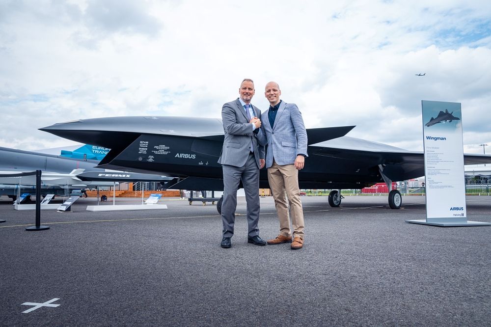 Airbus and Helsing to Collaborate on AI for Teaming of Manned and Unmanned Military Aircraft