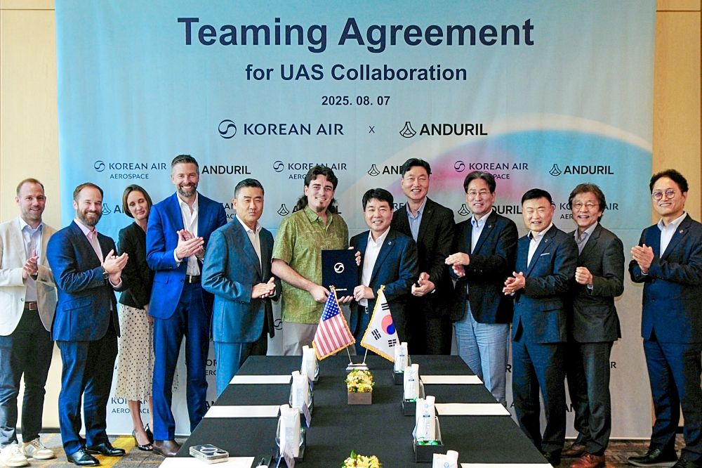 Korean Air and Anduril to Produce Advanced Military Drones