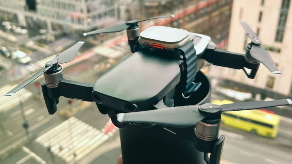 Apple Watch Ultras Strapped to Drones Serve as Gunshot-Detection Systems