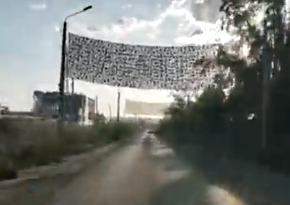 Russians Using Volleyball Nets to Stop Drones