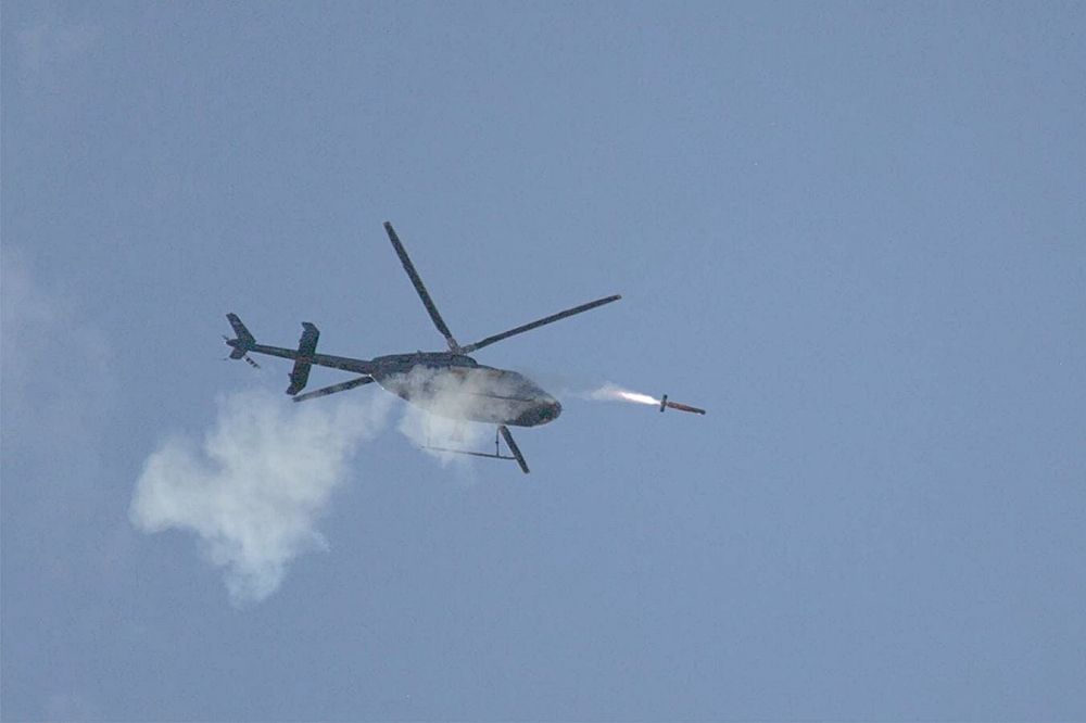 Raytheon Launches New Coyote Variant from Helicopter