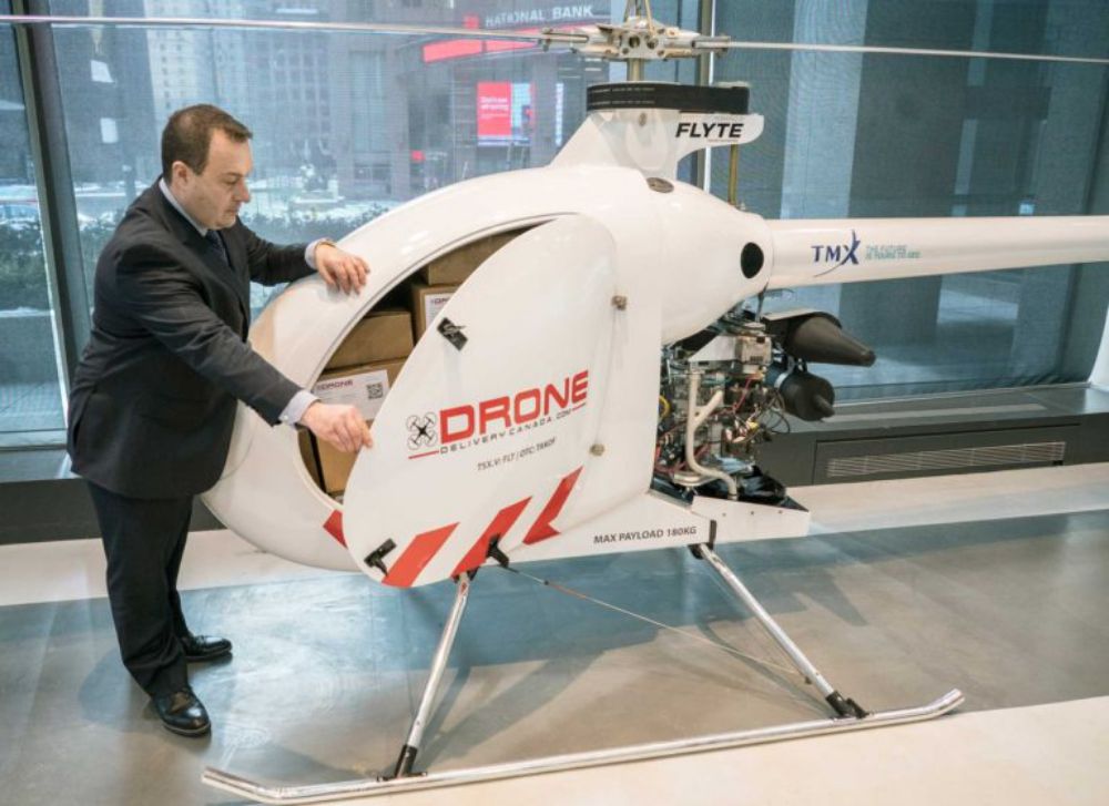 Drone Delivery Canada Gets Government Contract for Heavy-Lift Drone Trials
