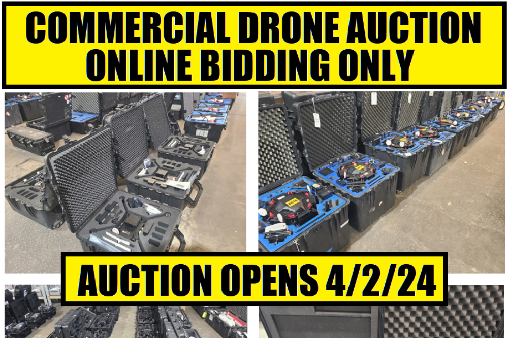 Bankrupt PrecisionHawk Equipment to be Auctioned in April