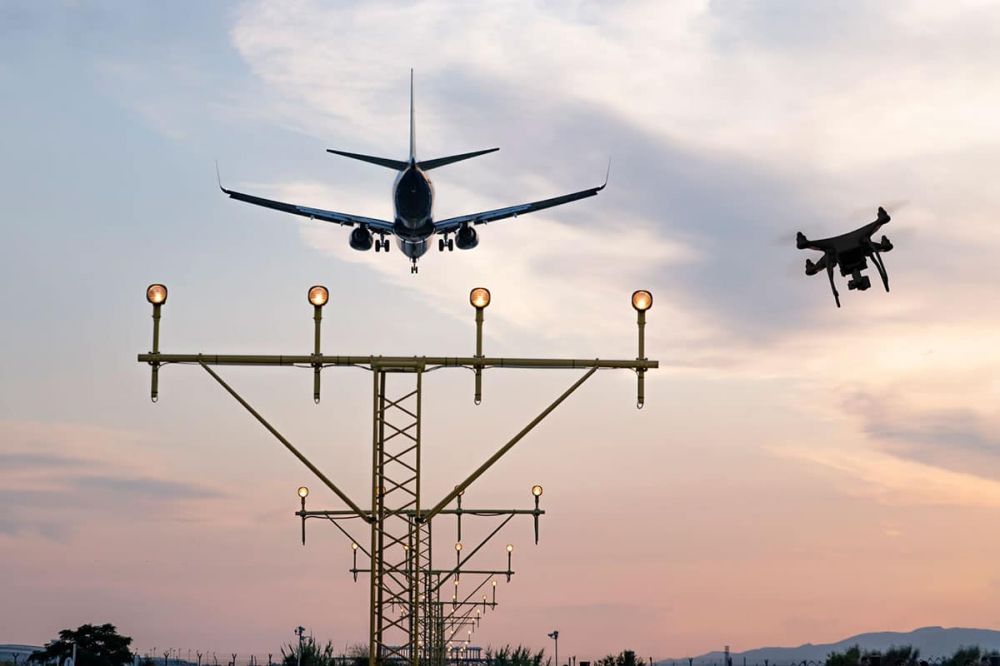 Researchers Study Near Misses Between Airplanes and Drones
