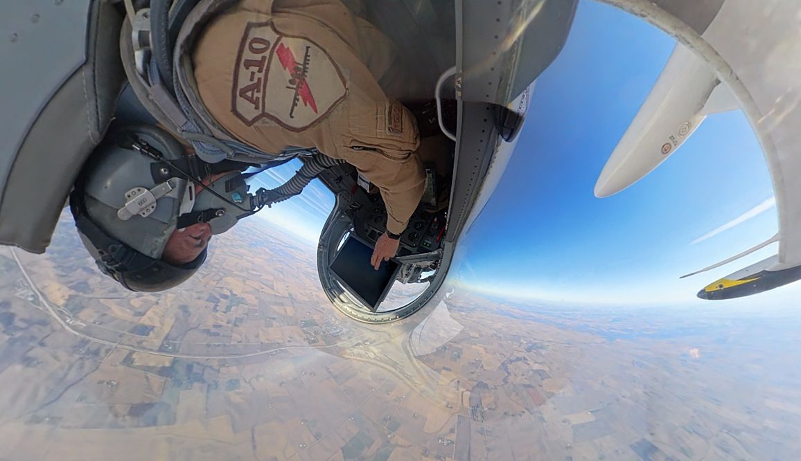 Skunk Works Demonstrates Airborne Battle Management of AI-Controlled Aircraft