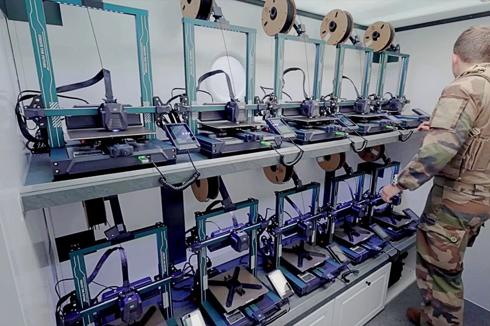 French Army Trials Mobile Micro Factory Producing FPV Drones on Front Line