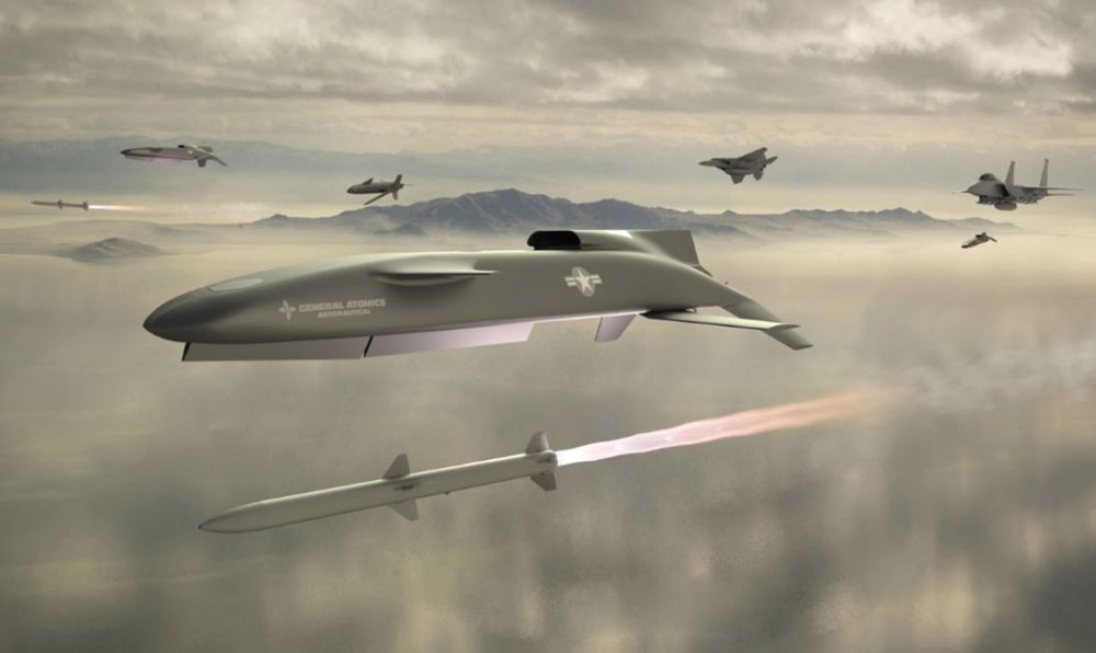General Atomics Wins DARPA LongShot Air-To-Air Combat Drone Bid