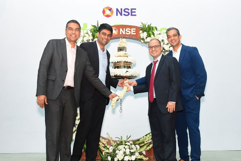 India's ideaForge NSE Listing - Shares Close 90% Over Issue Price