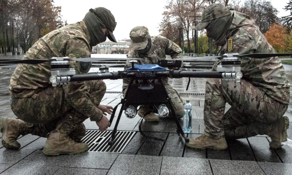 Kiev's Kazhan Multi-Propeller UAV