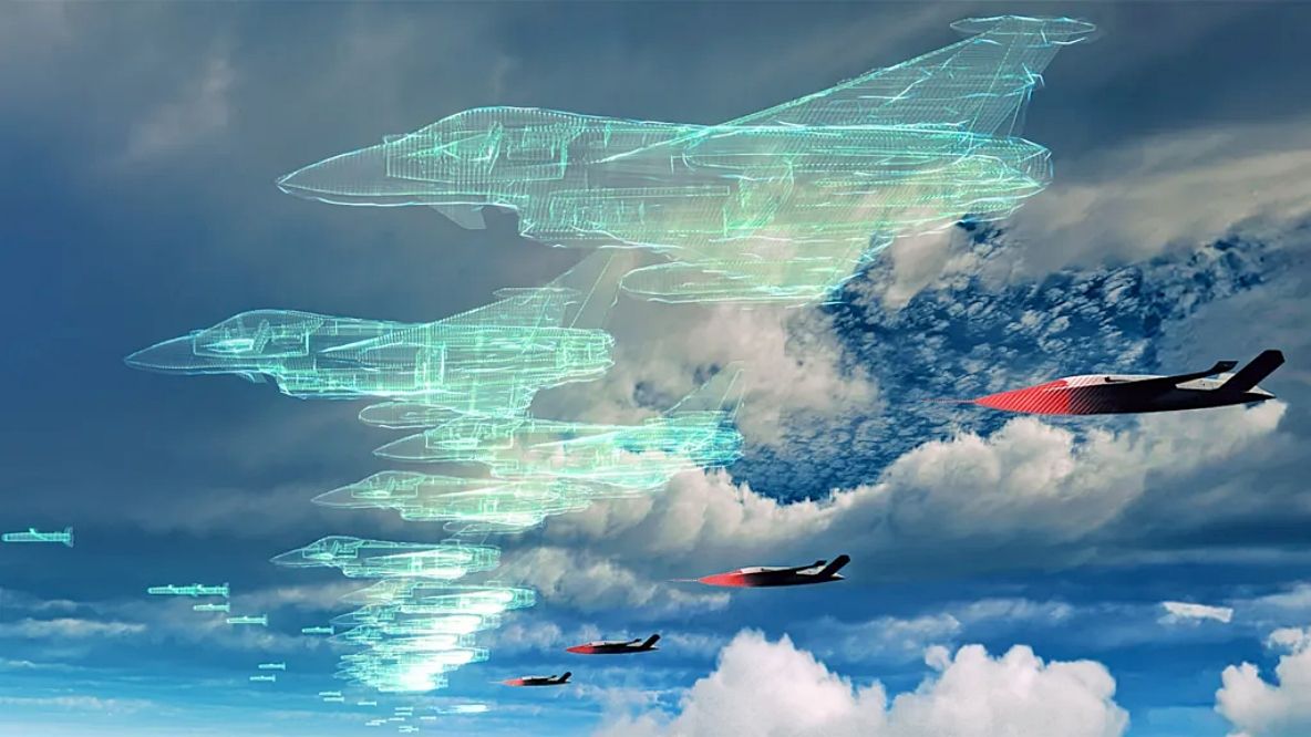 Leonardo's BriteStorm Miniature EW System Allows Small Drones to Create Big Ghost Formations