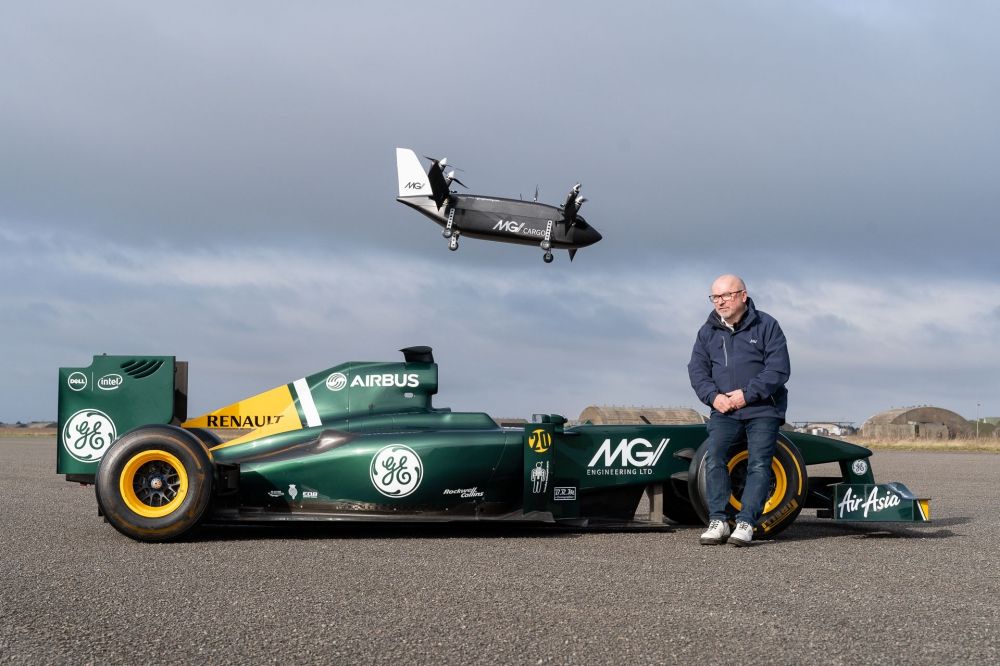 Former F1 Technical Director Launches Cargo UAV eVTOL Programme