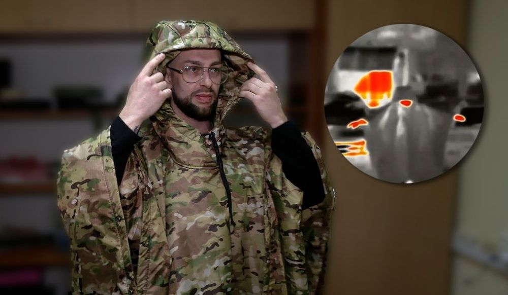 Ukrainian Volunteers Develop Heat-Reflective Poncho