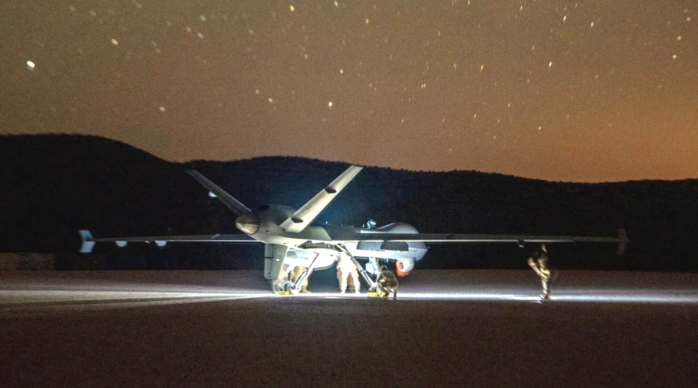 MQ-9 Reaper Lands on Remote Dirt Strip for the First Time