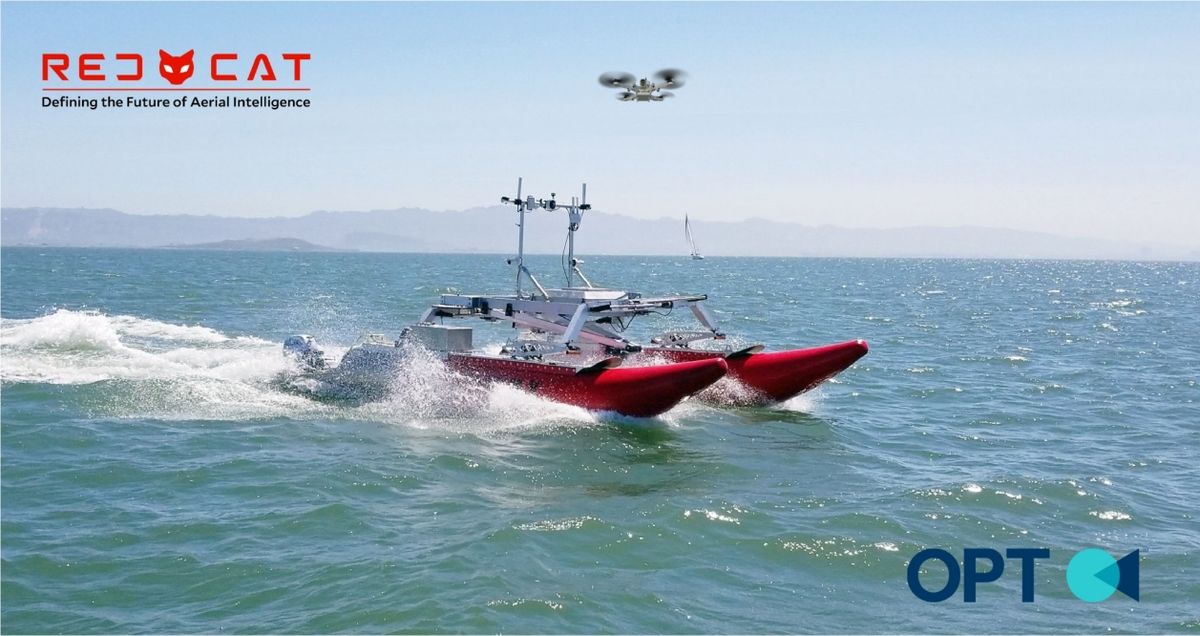 Red Cat Integrates Teal 2 Drones with Ocean Power Technologies Maritime Surveillance Solution