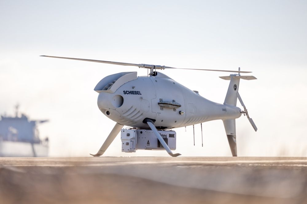 Schiebel CAMCOPTER S-100 Excels at Major NATO Exercise