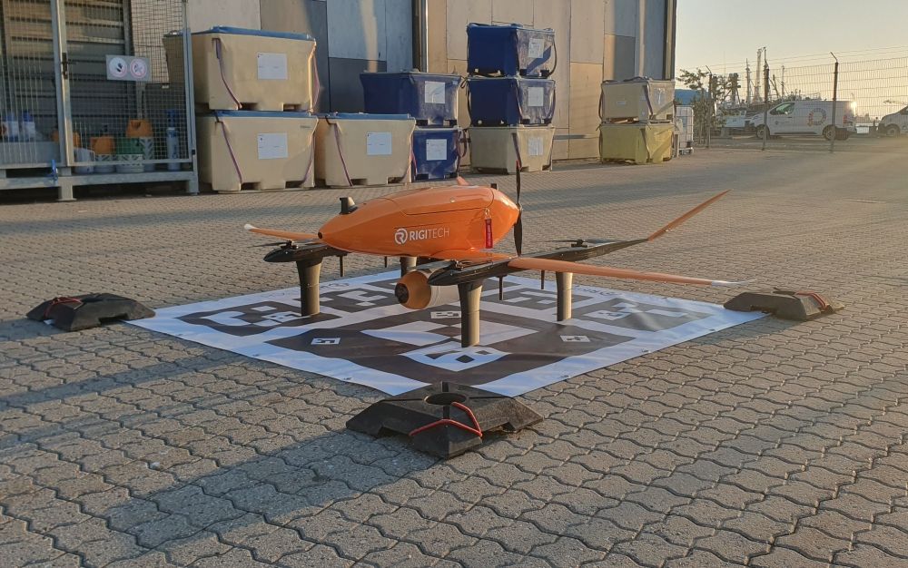 Precision Payload Dropping Prototype by RigiTech at Ørsted Anholt Offshore Wind Farm in Denmark