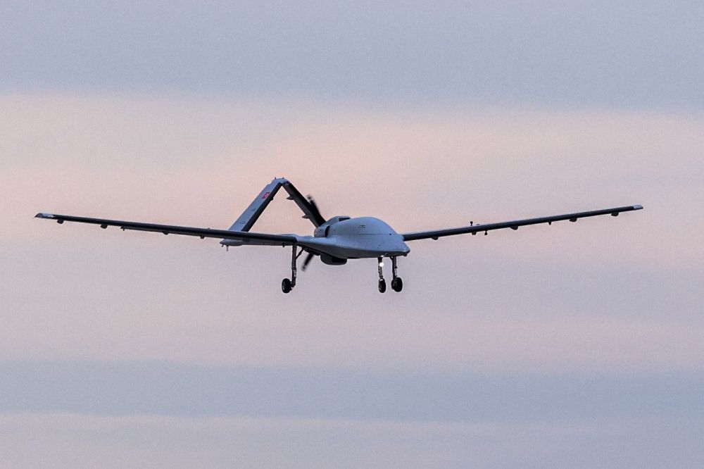 Bayraktar TB3 Flies with ASELFLIR-500 Electro-Optical System