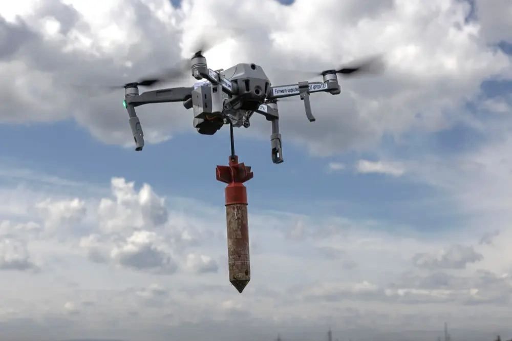 Ukraine says Russian Drones Dropped Grenades Packed with Chemical Agents