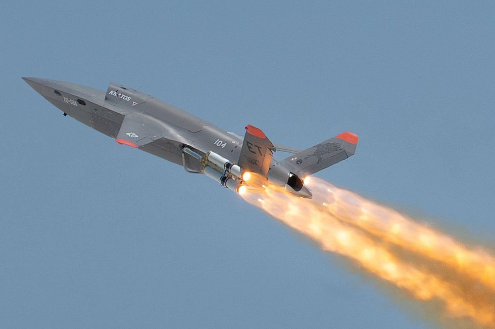U.S. Air Force F-16C and F-15E Control Multiple XQ-58 Drones