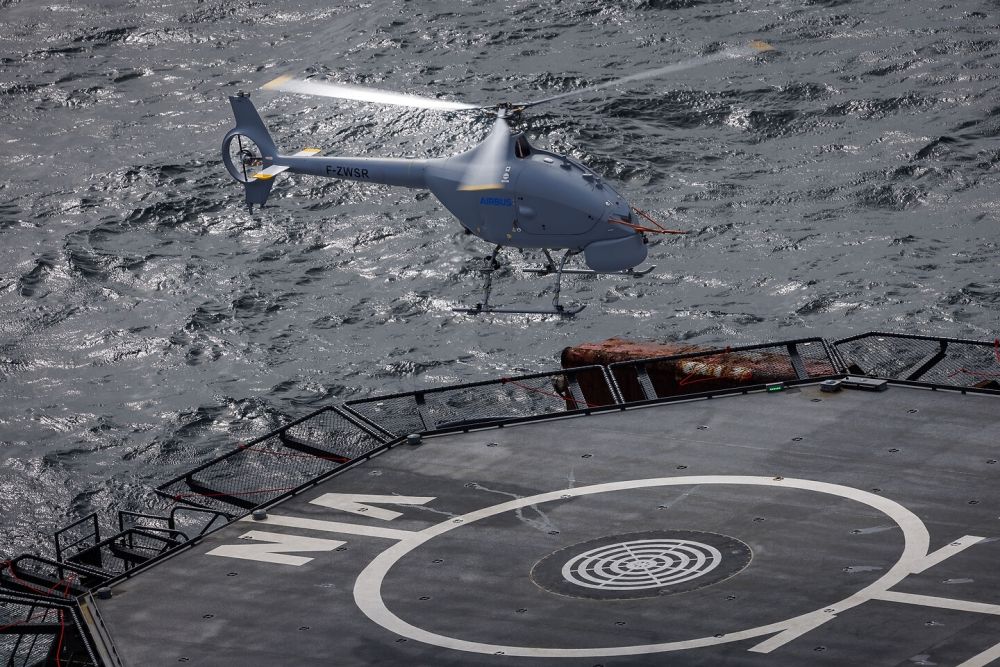 Airbus & French DGA Test VSR700 at Sea in Full Operational Configuration