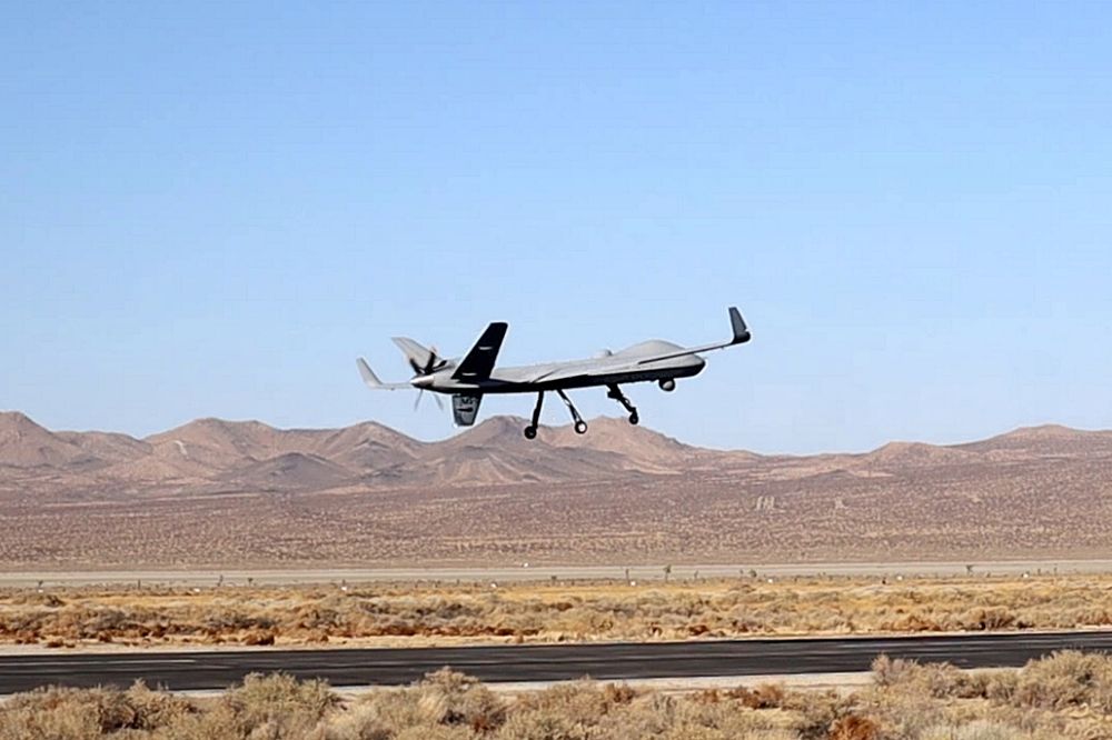 GA-ASI Completes First Flight of Belgium's MQ-9B SkyGuardian