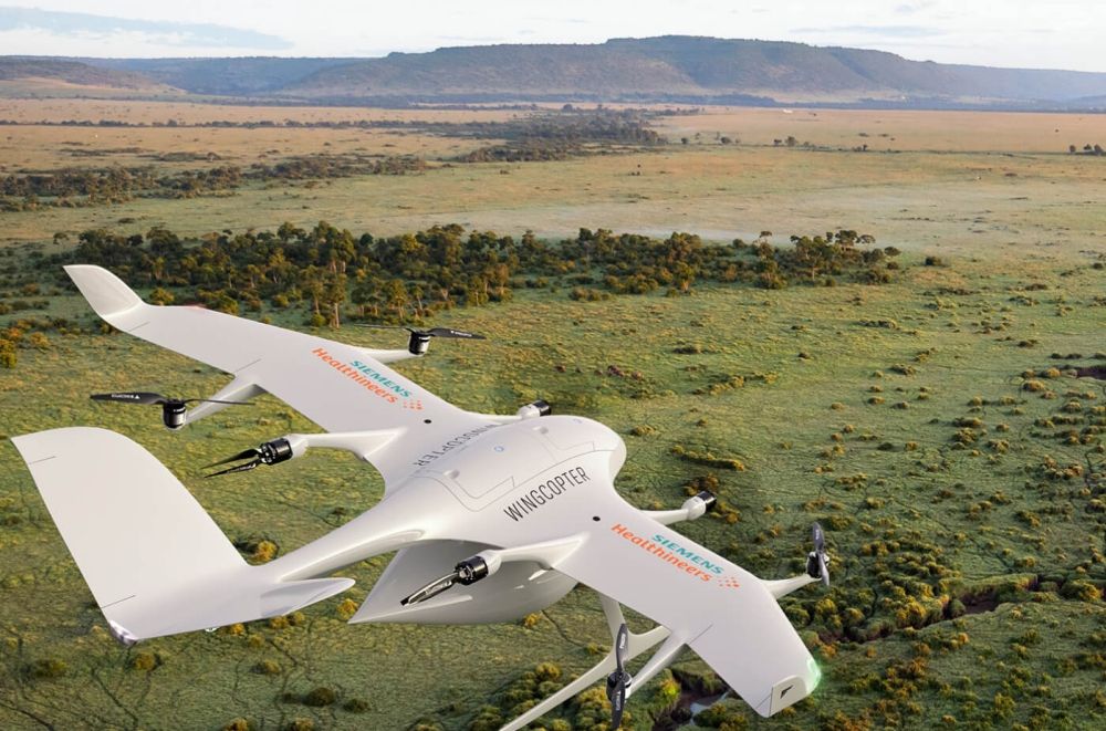Wingcopter and Siemens Healthineers Partner on Medical Drone Deliveries in Africa