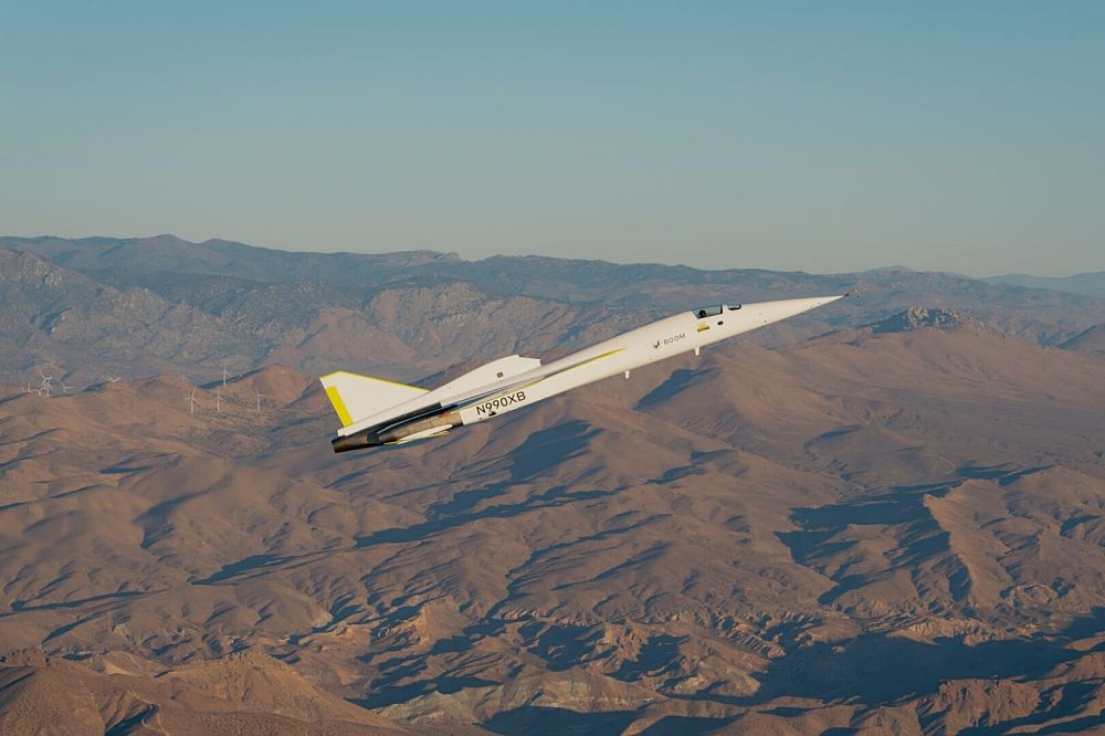 Boom’s XB-1 Achieves Supersonic Flight over Mojave Desert