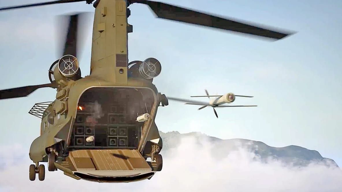 Boeing Sees Chinook Air-Launching Swarms Of Drones
