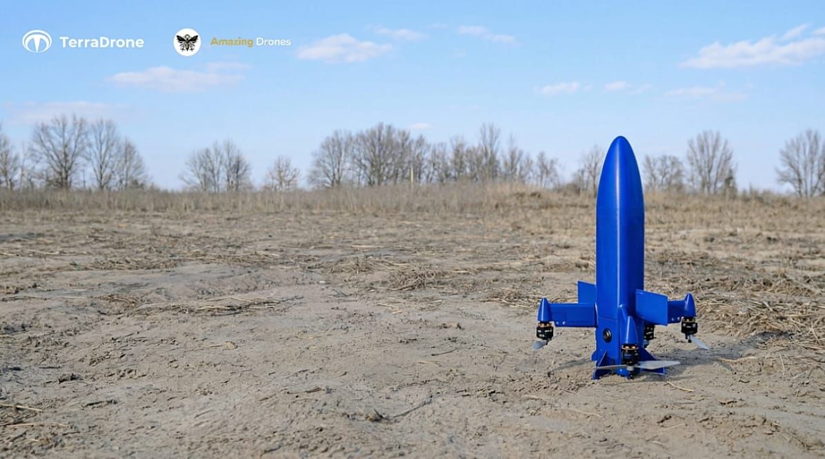 Japan’s Terra Drone Invests in Ukraine's Amazing Drones and Launches 'Terra A1' - a $3K Interceptor