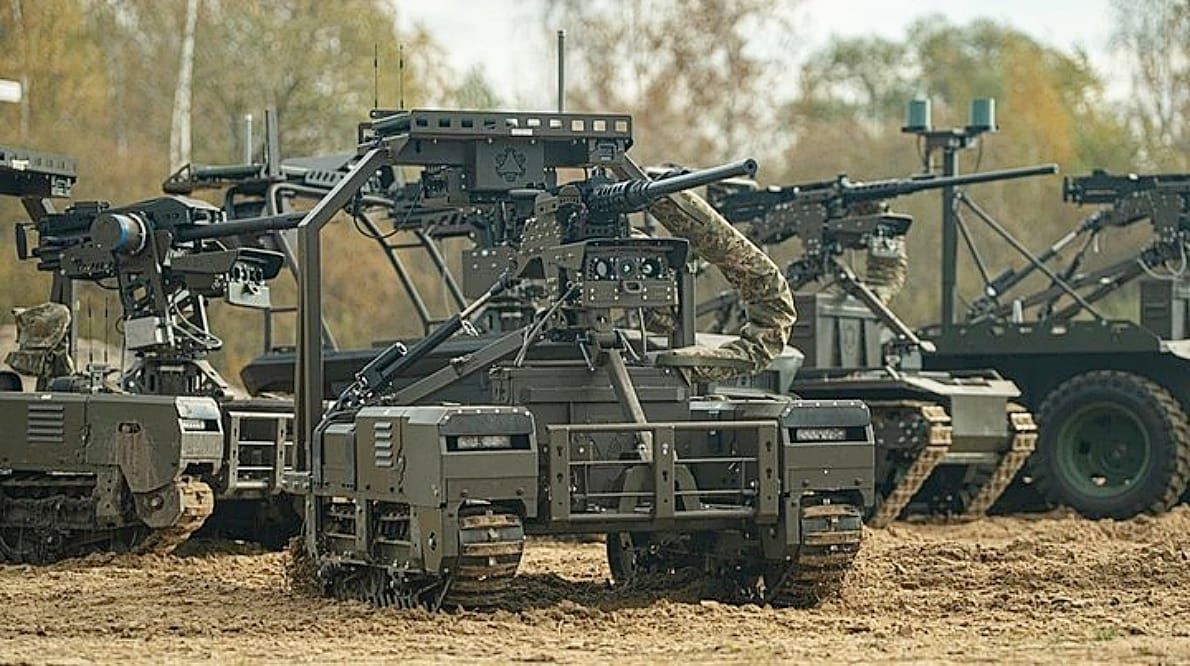 Ukraine Captures a Russian Position using only Ground Robots and Drones
