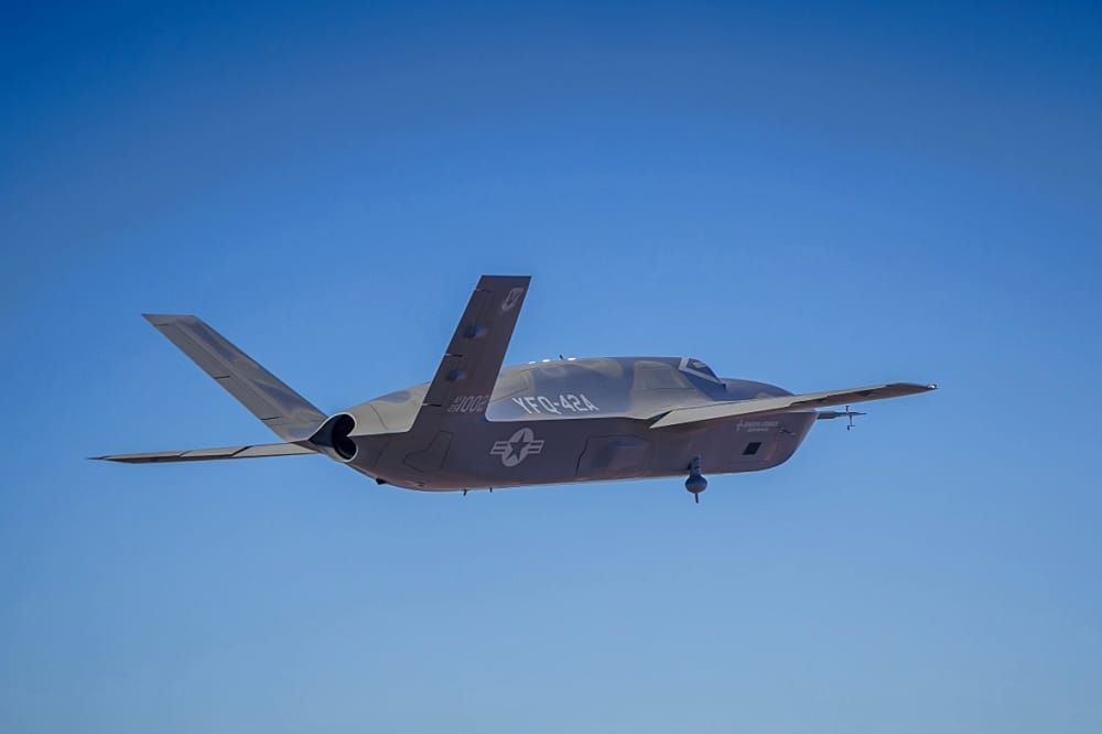 YFQ-42A Returns to Flight Testing
