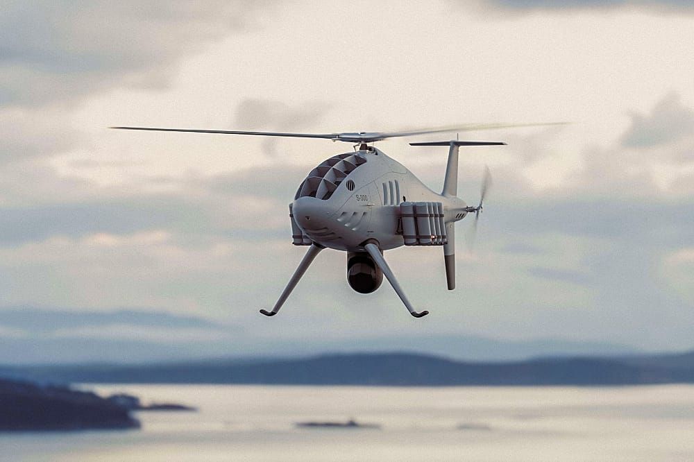Schiebel CAMCOPTER S-300 Selected for European Defence Fund SWORD Project