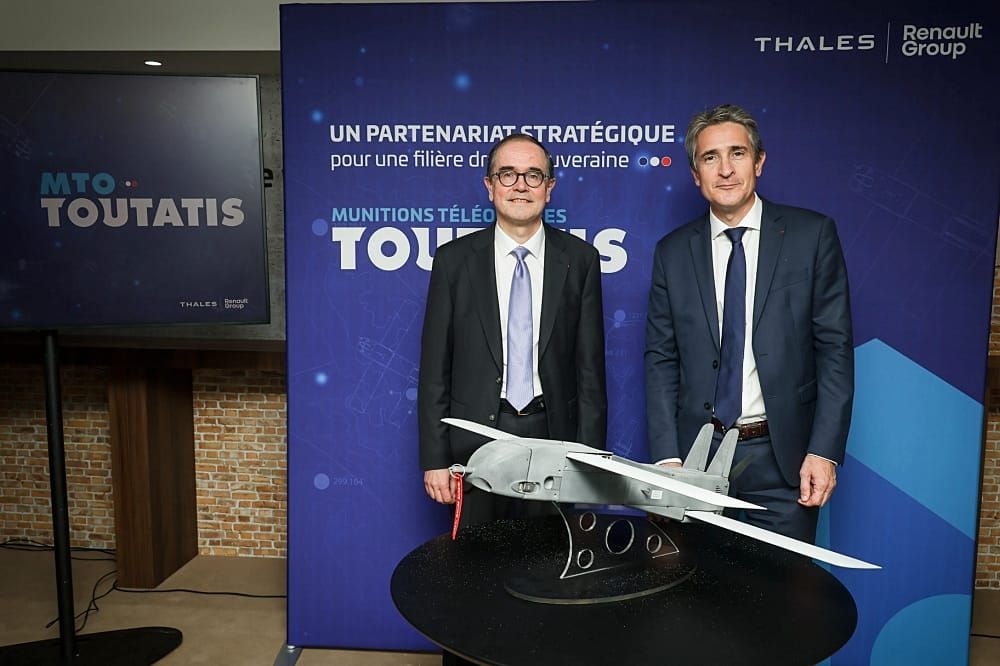 Renault Teams with Thales to Boost France's Drone Production