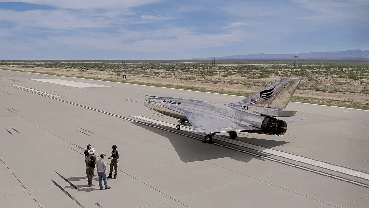 Hermeus Achieves its First Unmanned Supersonic Flight
