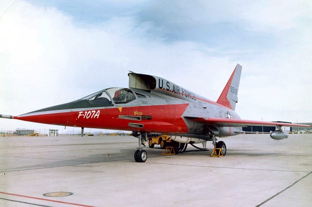 North American F-107 – The Mach 2 Man-Eater that Never Got its War